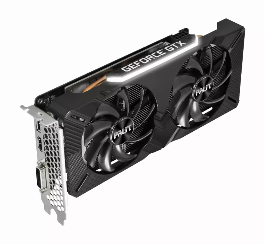 Видео карта Palit GeForce GTX 1660 Ti Dual 6GB