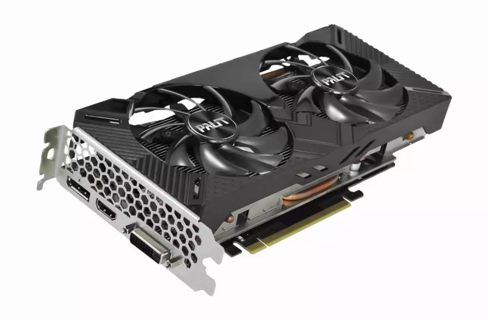 Видео карта Palit GeForce GTX 1660 Ti Dual 6GB