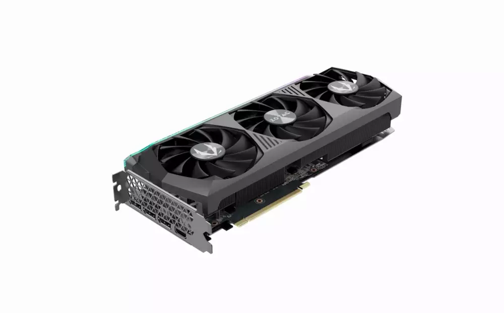 Видео карта ZOTAC GAMING GeForce RTX 3070 Ti AMP HOLO LHR 8GB