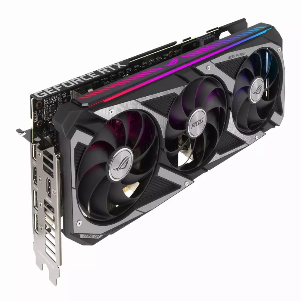 Видео карта ASUS ROG STRIX GeForce RTX 3060 V2 OC Edition 12GB GDDR6