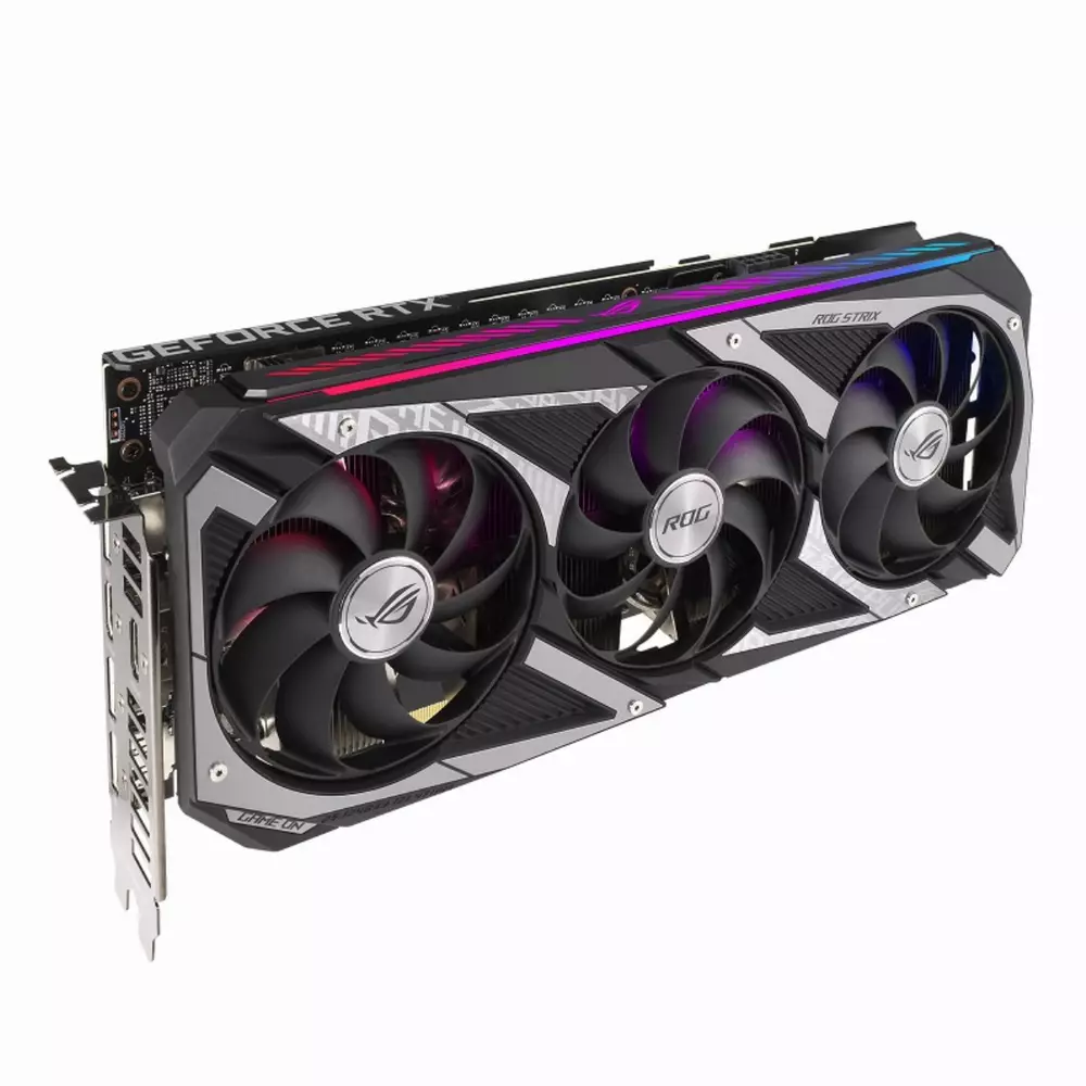 Видео карта ASUS ROG STRIX GeForce RTX 3060 V2 OC Edition 12GB GDDR6