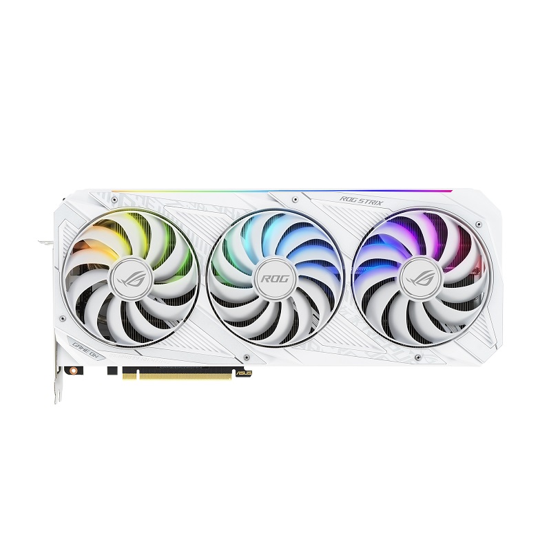 Видео карта ASUS ROG Strix GeForce RTX 3070 White Edition 8GB
