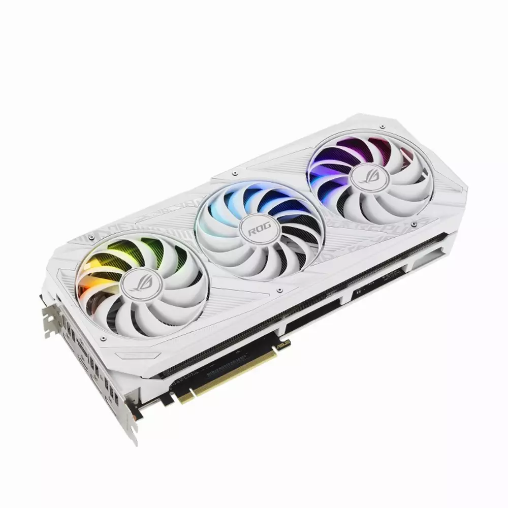 Видео карта ASUS&nbsp;ROG Strix GeForce RTX 3070 White Edition&nbsp;8GB