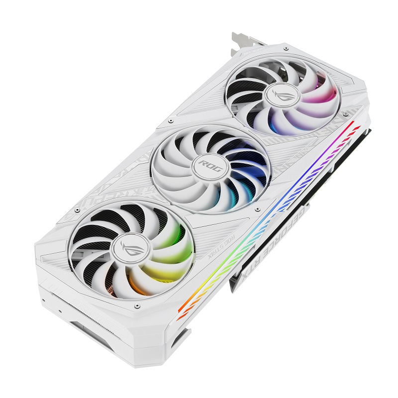 Видео карта ASUS ROG Strix GeForce RTX 3070 White Edition 8GB