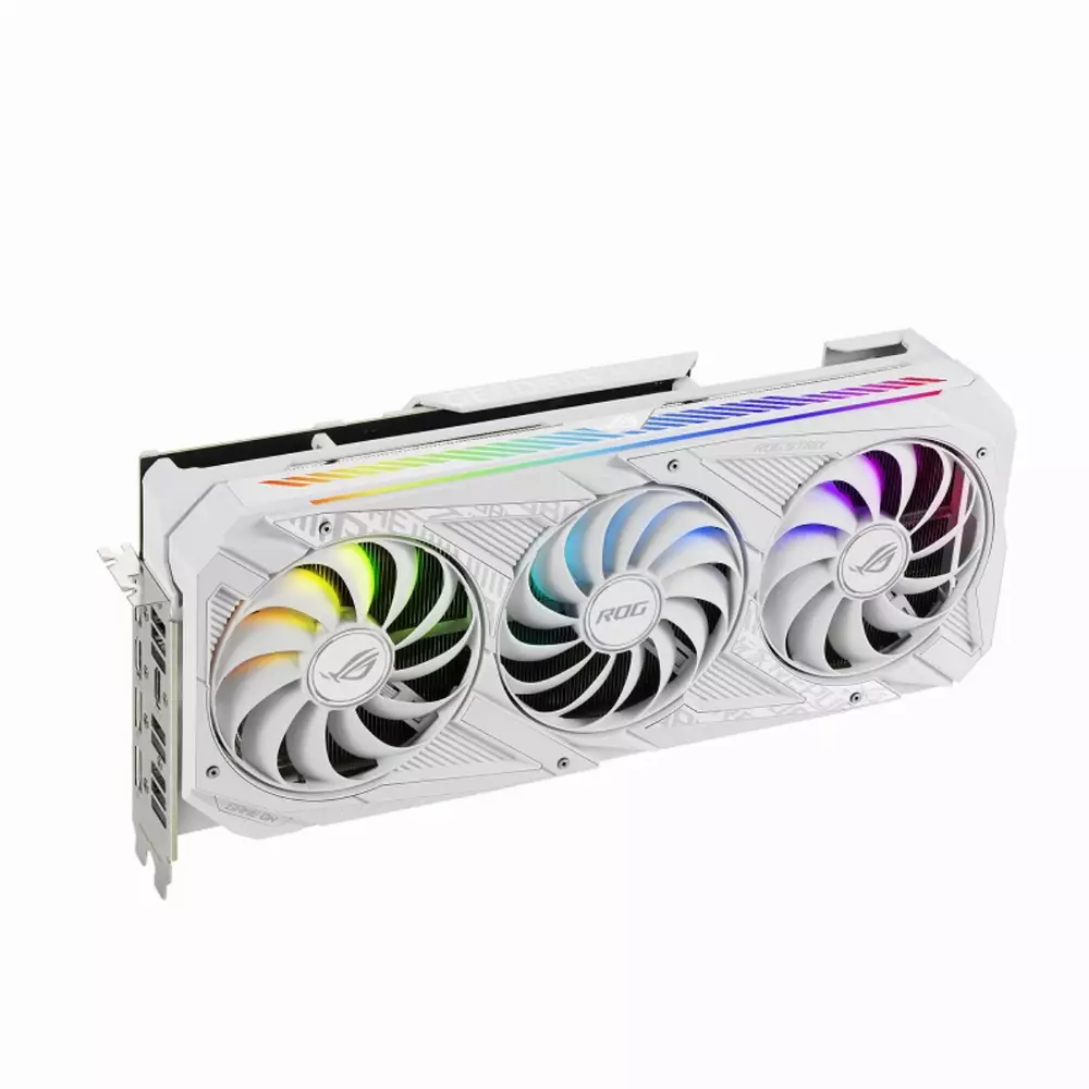 Видео карта ASUS ROG Strix GeForce RTX 3070 White Edition 8GB