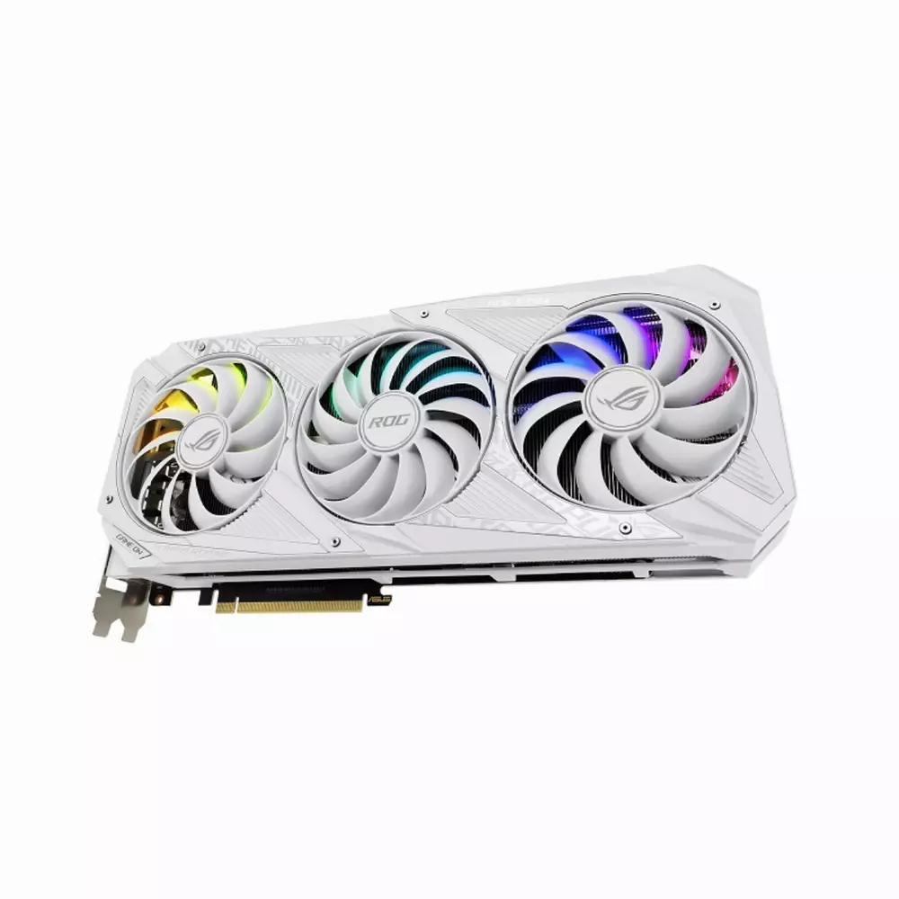 Видео карта ASUS ROG Strix GeForce RTX 3070 White Edition 8GB