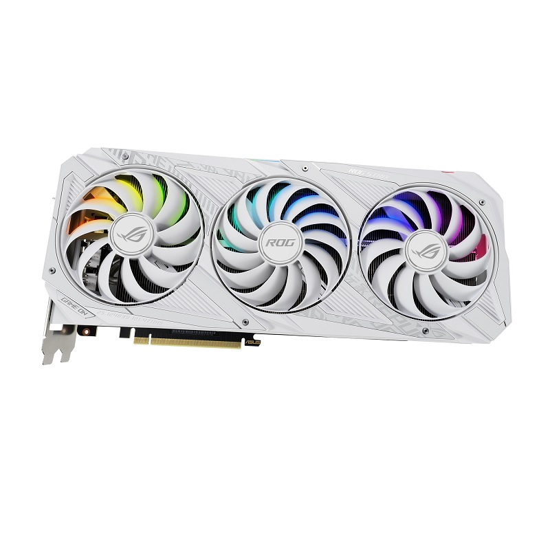 Видео карта ASUS ROG Strix GeForce RTX 3070 White Edition 8GB