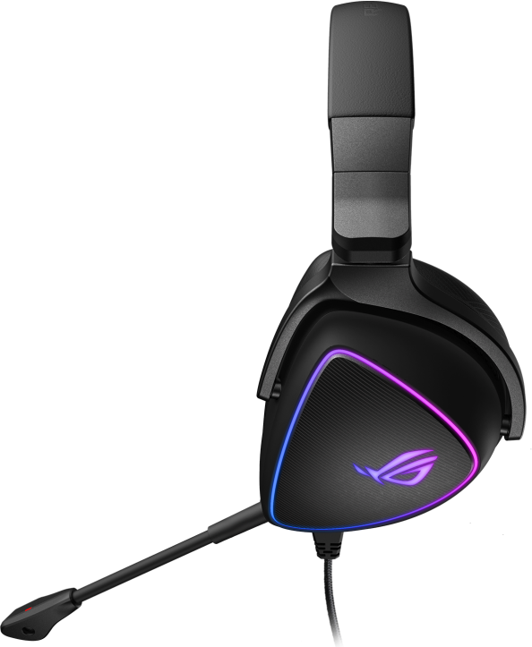 Геймърски слушалки ASUS ROG Delta S USB-C Aura Sync RGB