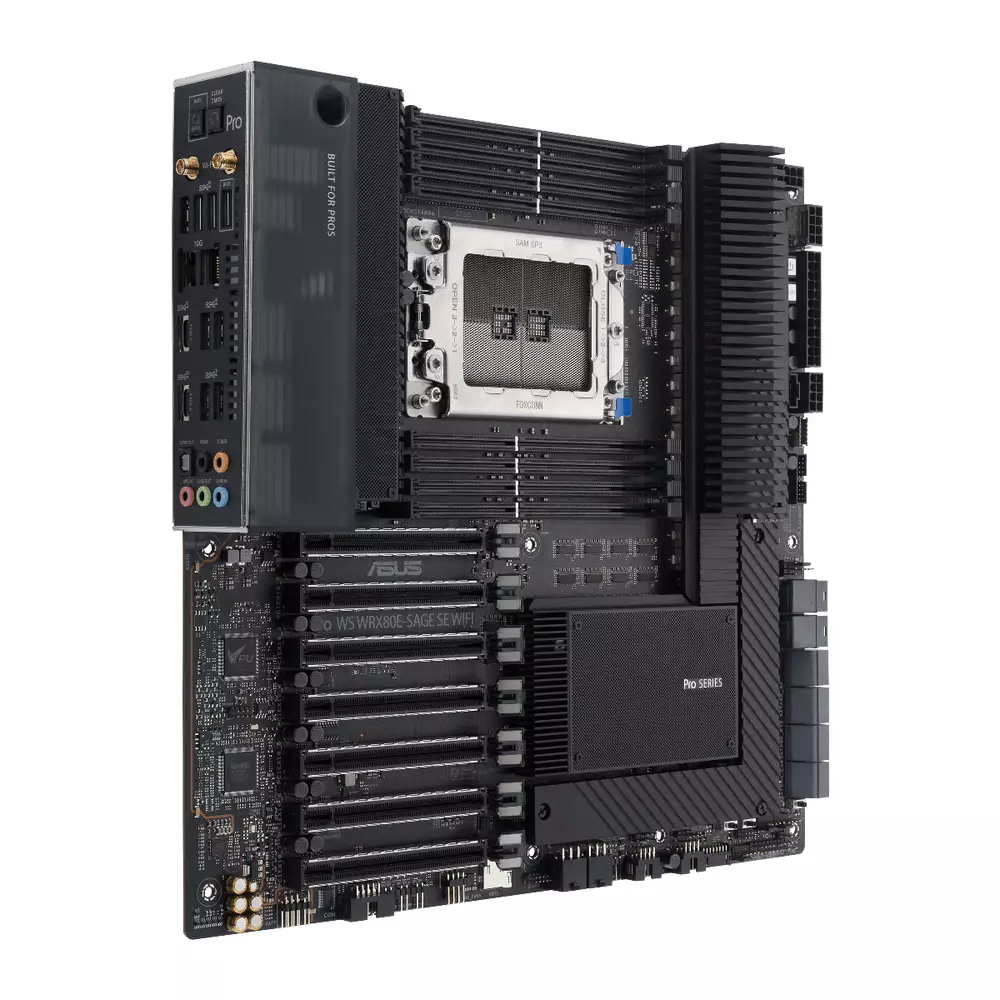 Дънна платка ASUS PRO WS WRX80E-SAGE SE WIFI, sWRX8, E-ATX, Workstation