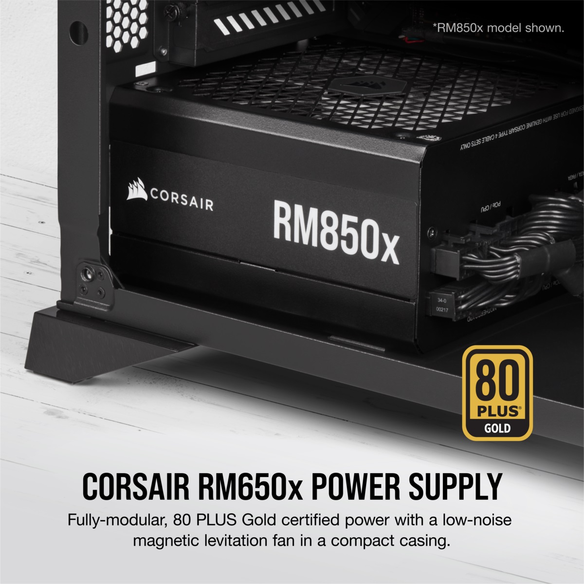 Захранване Corsair RM650X 650W 80+Gold Fully Modular New Edition