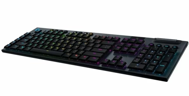 Безжична геймърска механична клавиатура Logitech G915 Lightspeed RGB, GL Tactile Switch