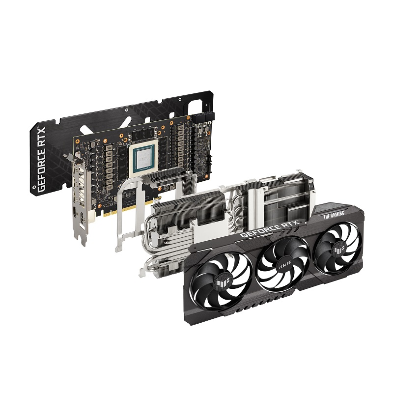 Видео карта ASUS TUF GAMING GeForce RTX 3070 Ti OC 8GB - 90YV0GY0-M0NA00