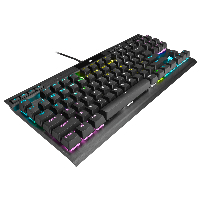 Геймърска клавиатура Corsair K70 TKL RGB, черен - CH-9119010-NA