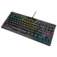Геймърска клавиатура Corsair K70 TKL RGB, черен - CH-9119010-NA