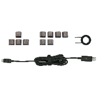 Геймърска клавиатура Corsair K70 TKL RGB, черен - CH-9119010-NA