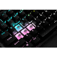 Геймърска клавиатура Corsair K70 TKL RGB, черен - CH-9119010-NA