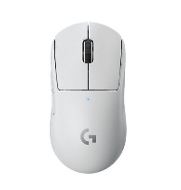 Безжична геймърска мишка Logitech Pro X Superlight, бял - 910-005942