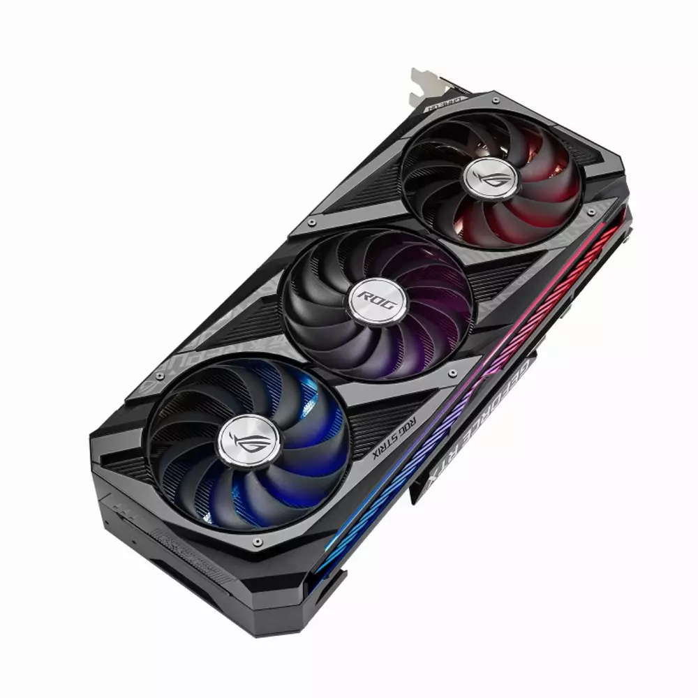 Видео картa ASUS ROG STRIX RTX 3070 Ti OC 8GB