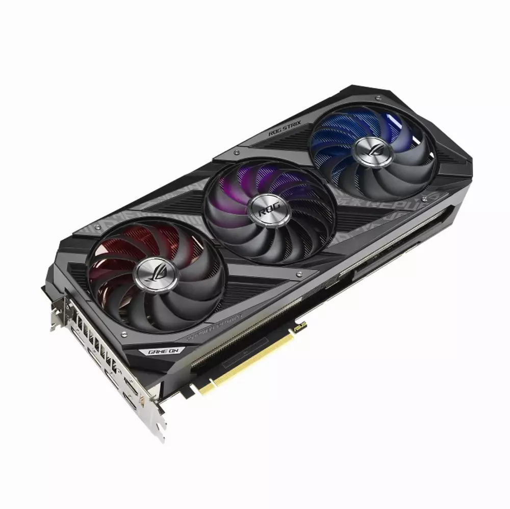 Видео картa ASUS ROG STRIX RTX 3070 Ti OC 8GB