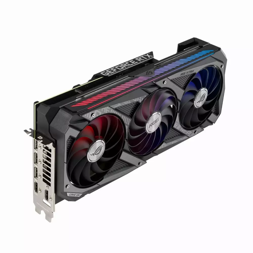 Видео картa ASUS ROG STRIX RTX 3070 Ti OC 8GB