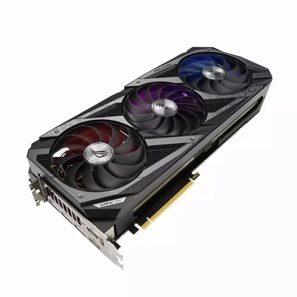 Видео картa ASUS ROG STRIX RTX 3070 Ti OC 8GB