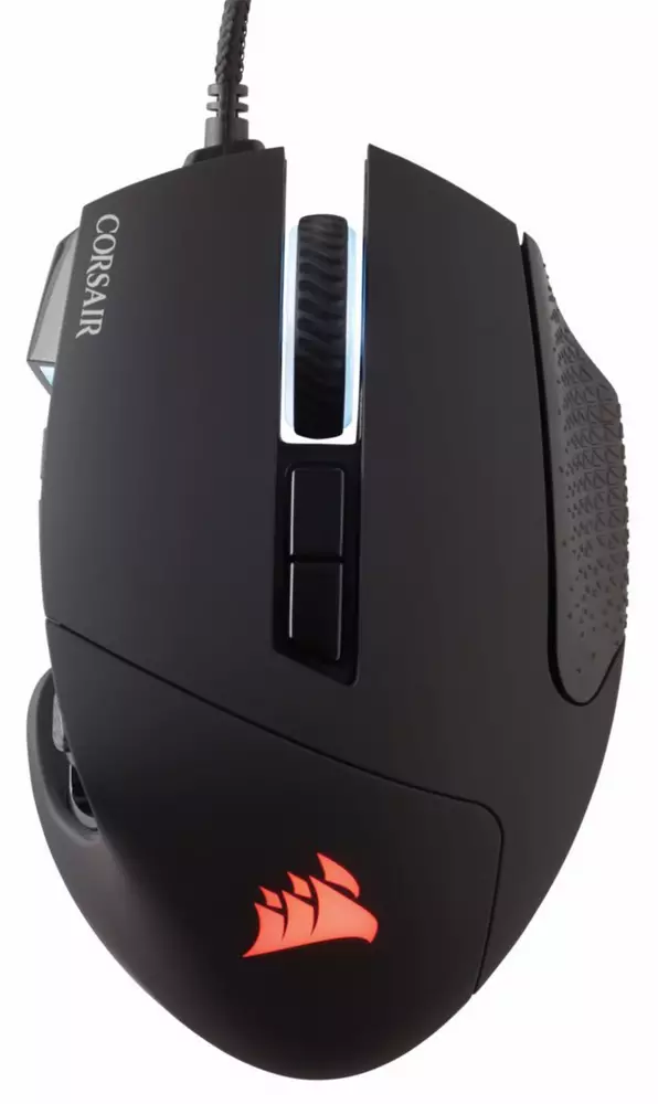 Геймърска мишка Corsair Scimitar RGB ELITE, черен - CH-9304211-EU