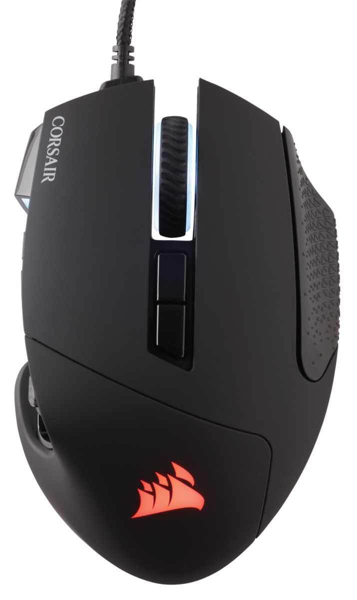 Геймърска мишка Corsair Scimitar RGB ELITE, черен - CH-9304211-EU