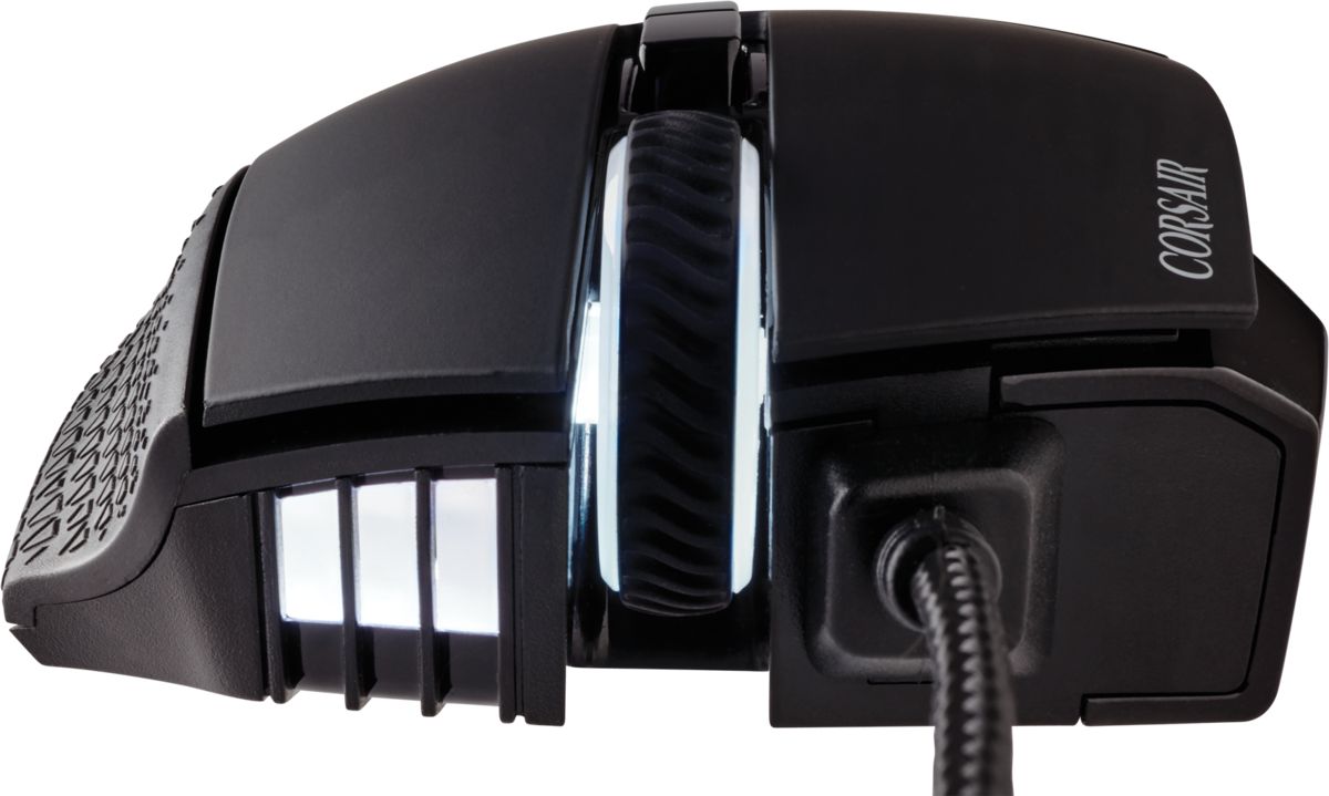 Геймърска мишка Corsair Scimitar RGB ELITE, черен - CH-9304211-EU