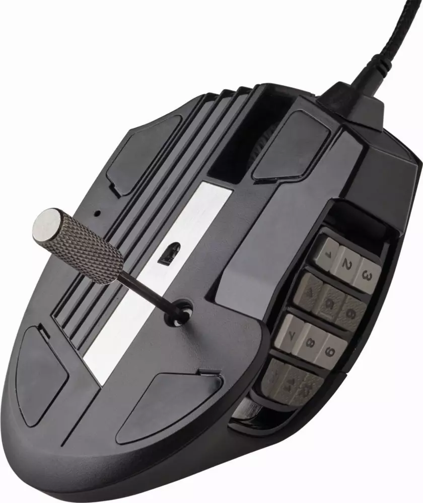 Геймърска мишка Corsair Scimitar RGB ELITE, черен - CH-9304211-EU