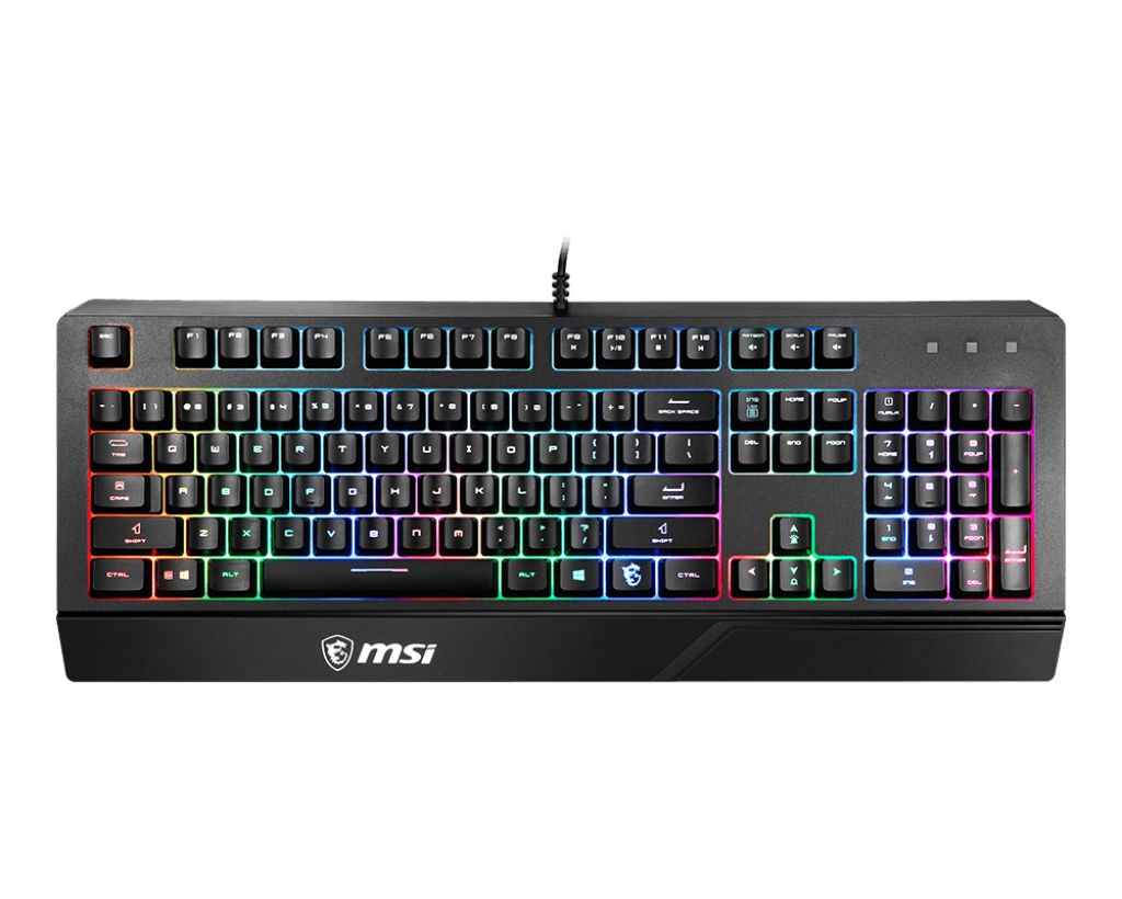 Tastiera da gioco MSI VIGOR GK20, nera - S11-04US261-CLA