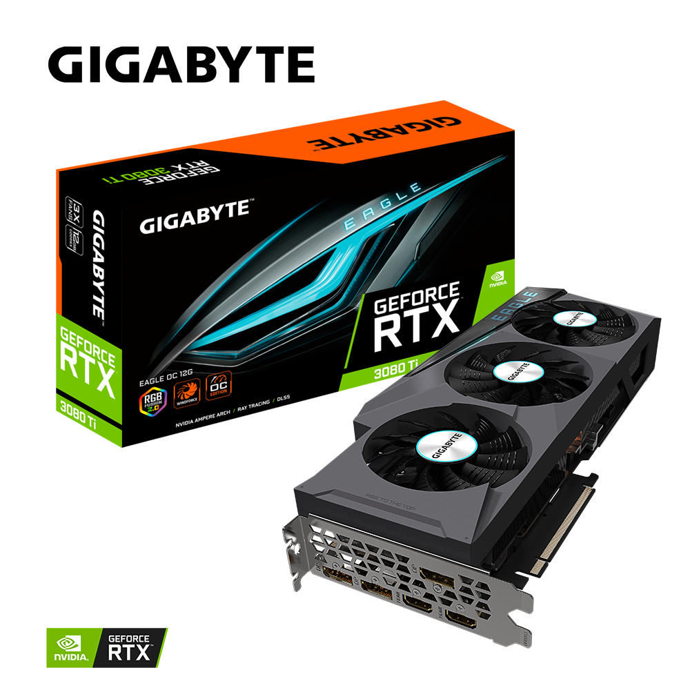 Видео карта GIGABYTE GeForce RTX 3080 Ti EAGLE OC 12GB