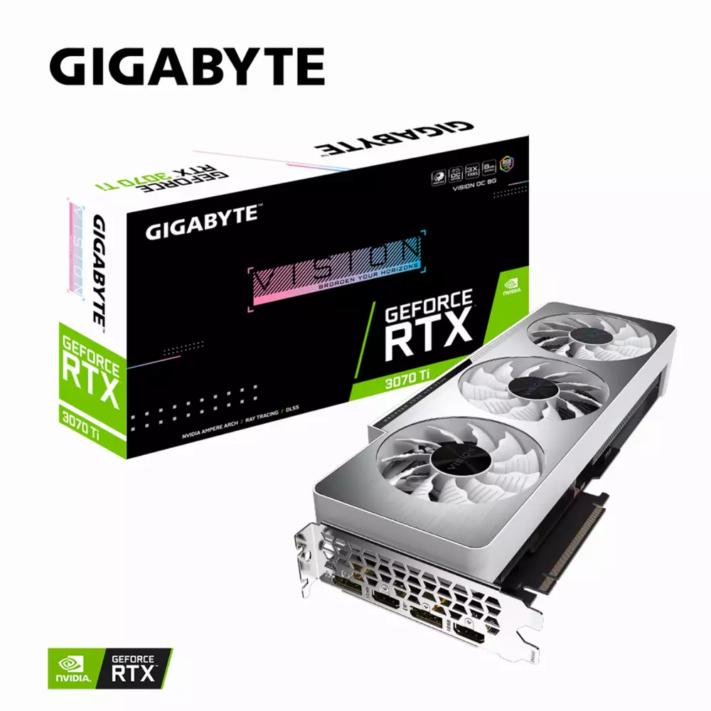 Видео карта GIGABYTE GeForce RTX 3070 Ti VISION OC 8GB