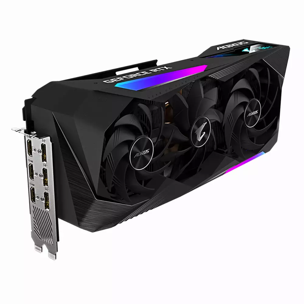 Видео карта GIGABYTE AORUS GeForce RTX 3070 Ti MASTER 8GB