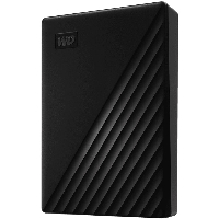 Външен диск WD My Passport 4TB USB 3.2 Gen 1 - WDBPKJ0040BBK-WESN