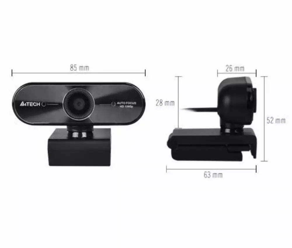 Уеб камера с микрофон A4TECH PK-940HA, Full-HD, AF, USB2.0