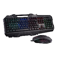 Геймърска клавиатура и мишка A4tech Bloody Illuminate B2500, Подсветка, Черна