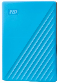 Външен диск WD My Passport 2TB 2.5" USB 3.2 Gen1 - WDBYVG0020BBL-WESN