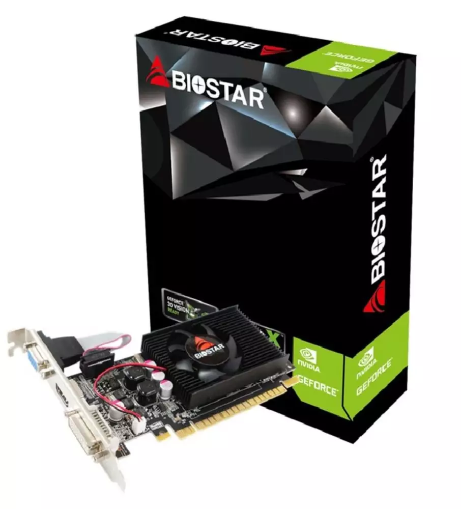 Видео карта BIOSTAR GeForce GT 610 2GB SDDR3 64 bit