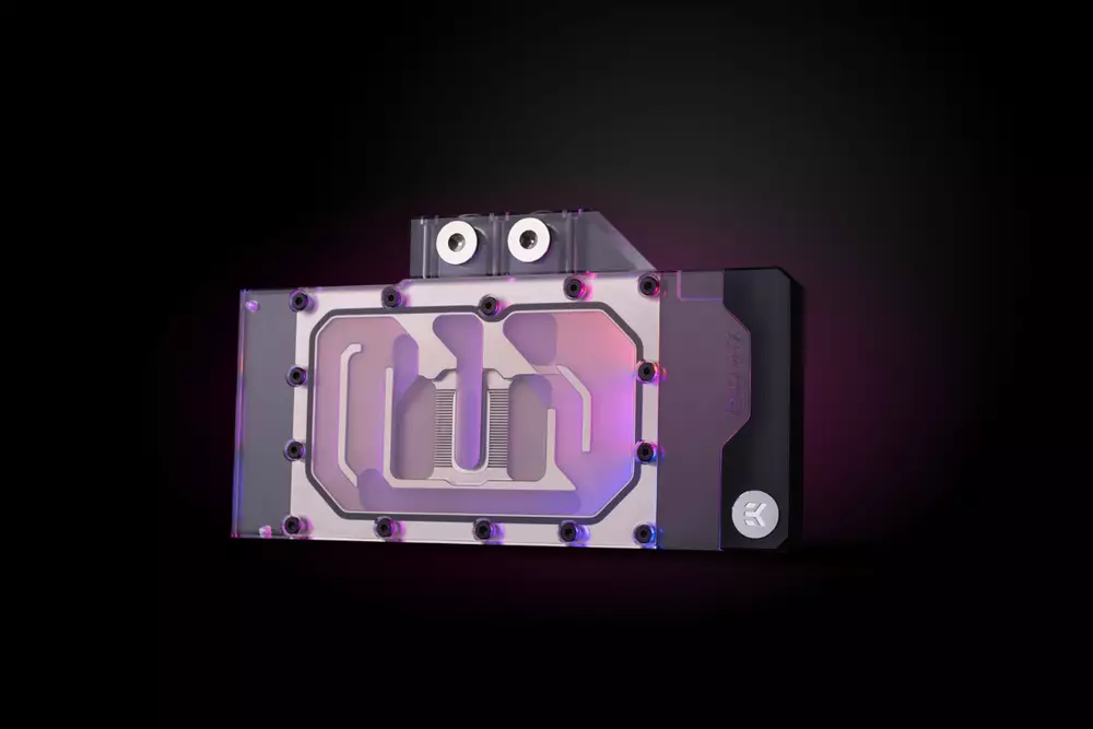 Воден блок за видео карта EK-Quantum Vector RE RTX 3080/3090 D-RGB - Nickel + Plexi