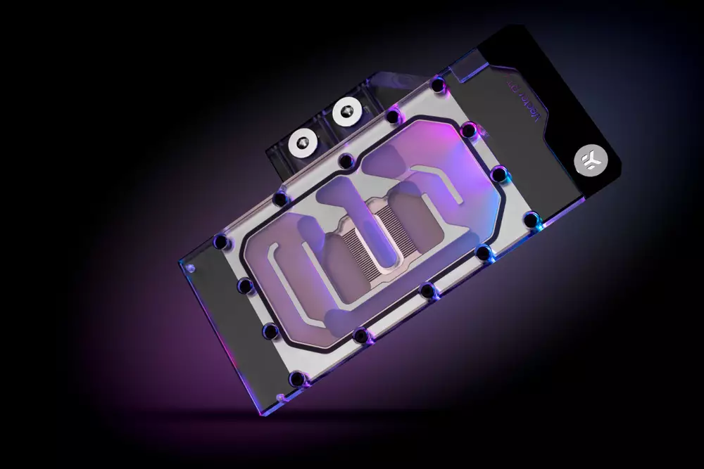 Воден блок за видео карта EK-Quantum Vector RE RTX 3080/3090 D-RGB - Nickel + Plexi