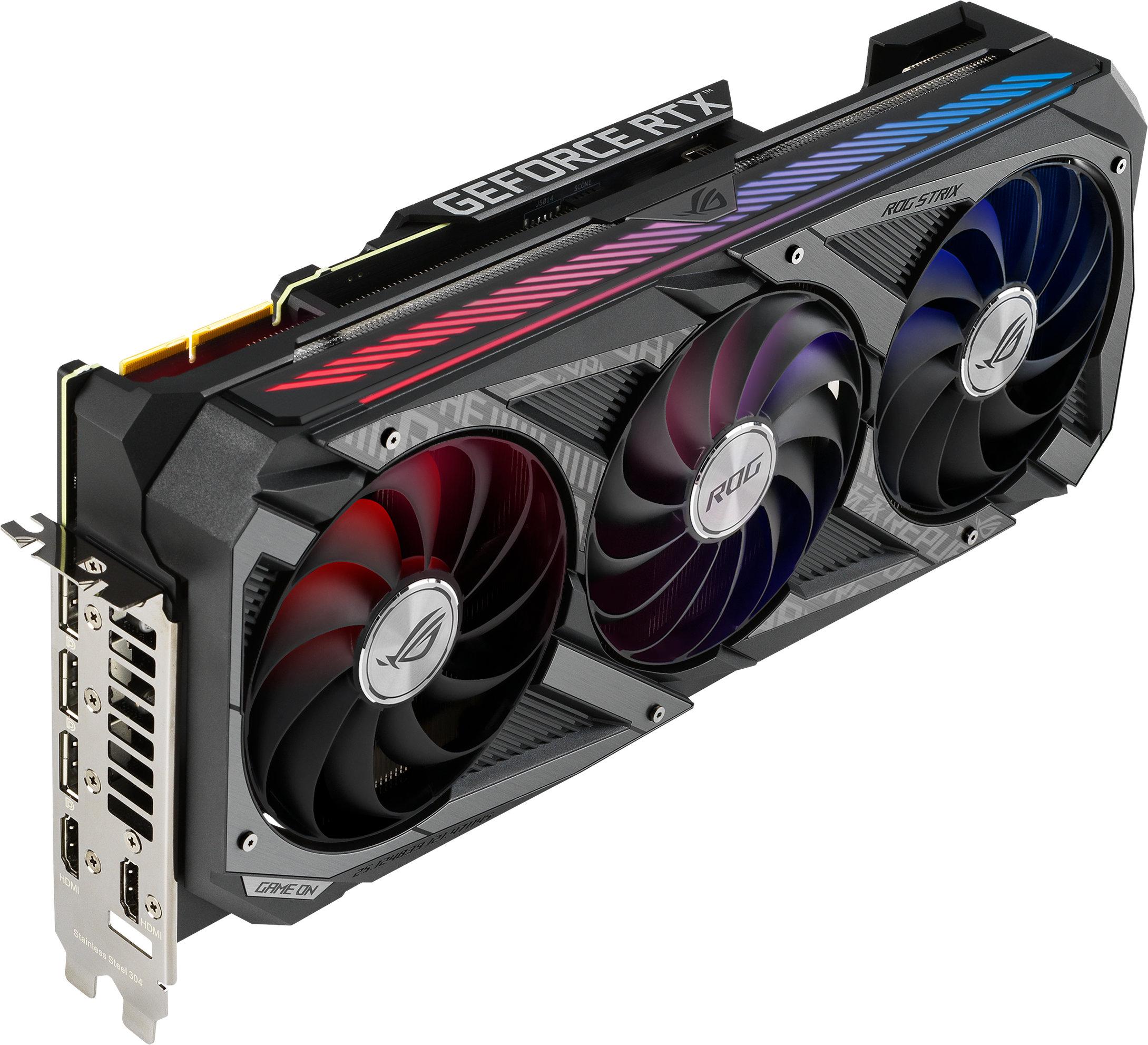 Видео карта ASUS ROG STRIX GeForce RTX 3090 OC 24GB
