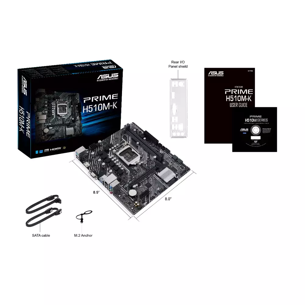 Дънна платка ASUS PRIME H510M-K
