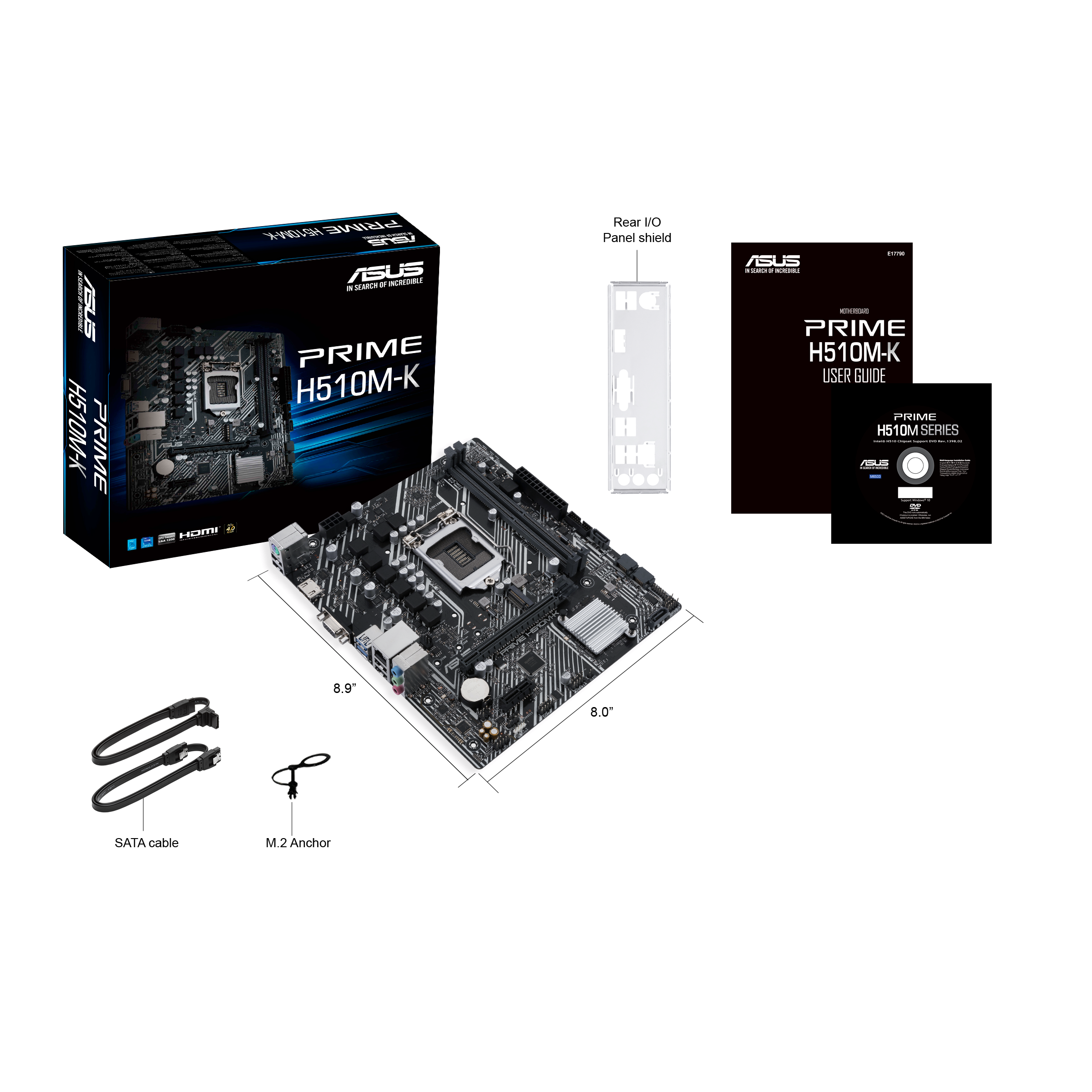 Дънна платка ASUS PRIME H510M-K