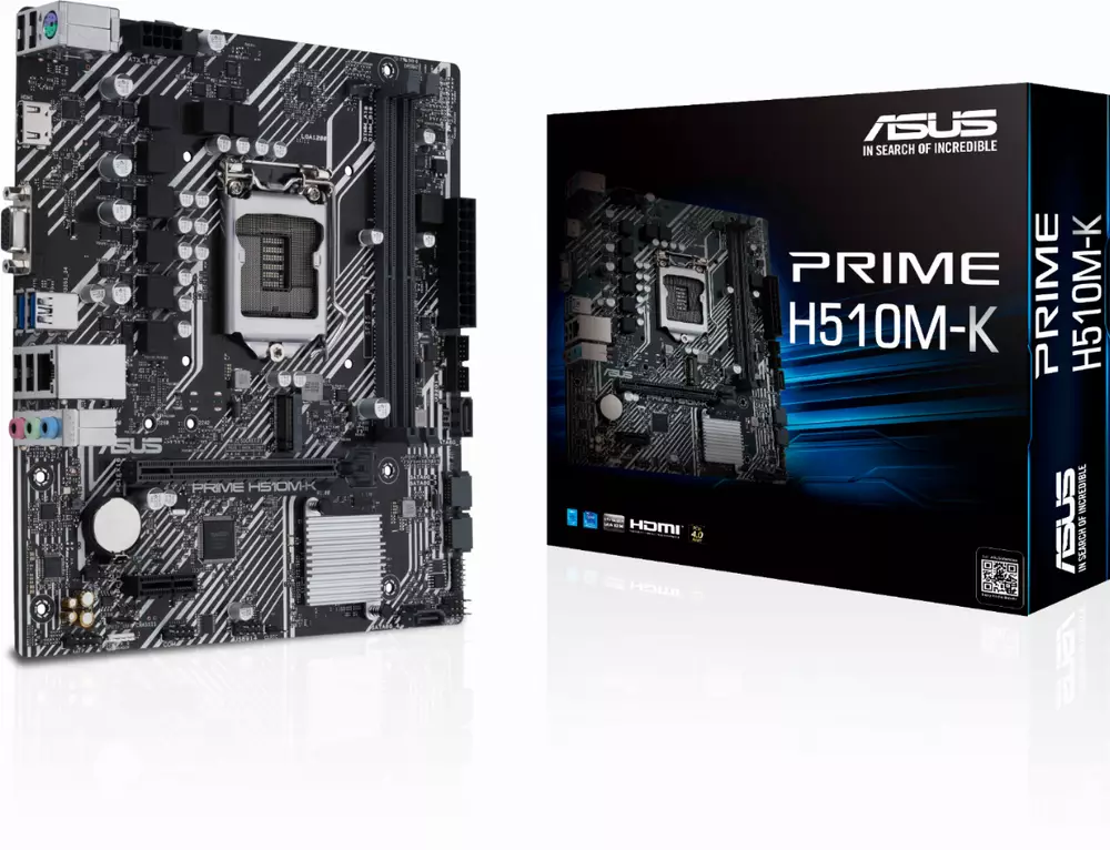 Дънна платка ASUS PRIME H510M-K
