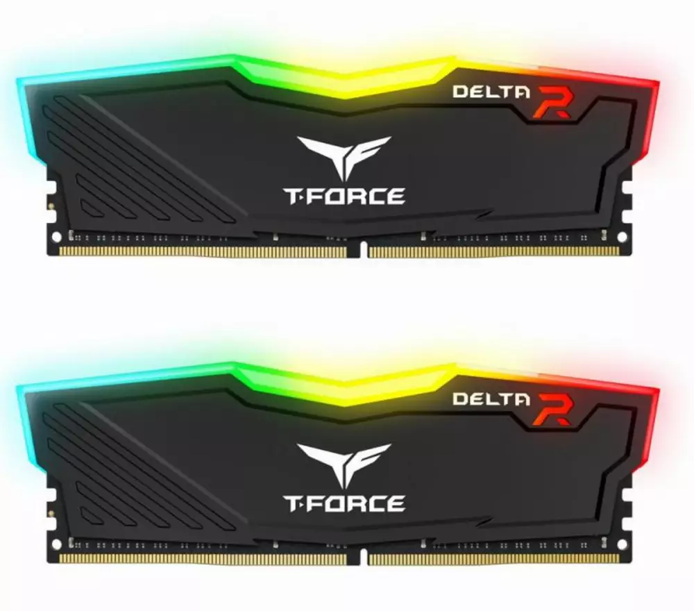Памет Team Group T-Force Delta RGB Black 64GB (2x32GB) DDR4 3200MHz CL16