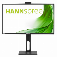 Монитор HANNSPREE HP248WJB, 27 inch, Wide, Full HD, 5 mpix вградена камера, D-Sub, HDMI, DP, Черен