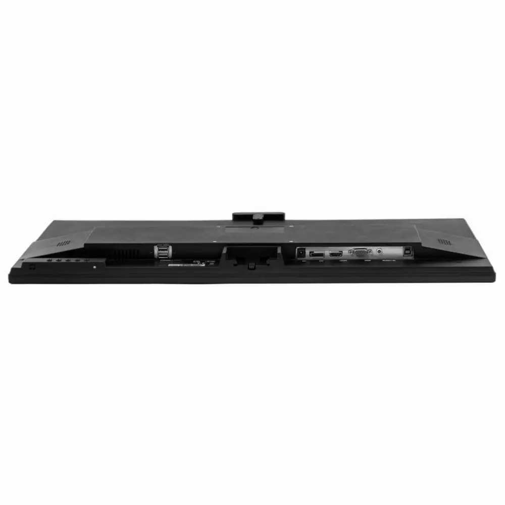 Монитор HANNSPREE HP248WJB, 27 inch, Wide, Full HD, 5 mpix вградена камера, D-Sub, HDMI, DP, Черен