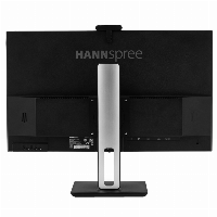 Монитор HANNSPREE HP248WJB, 27 inch, Wide, Full HD, 5 mpix вградена камера, D-Sub, HDMI, DP, Черен