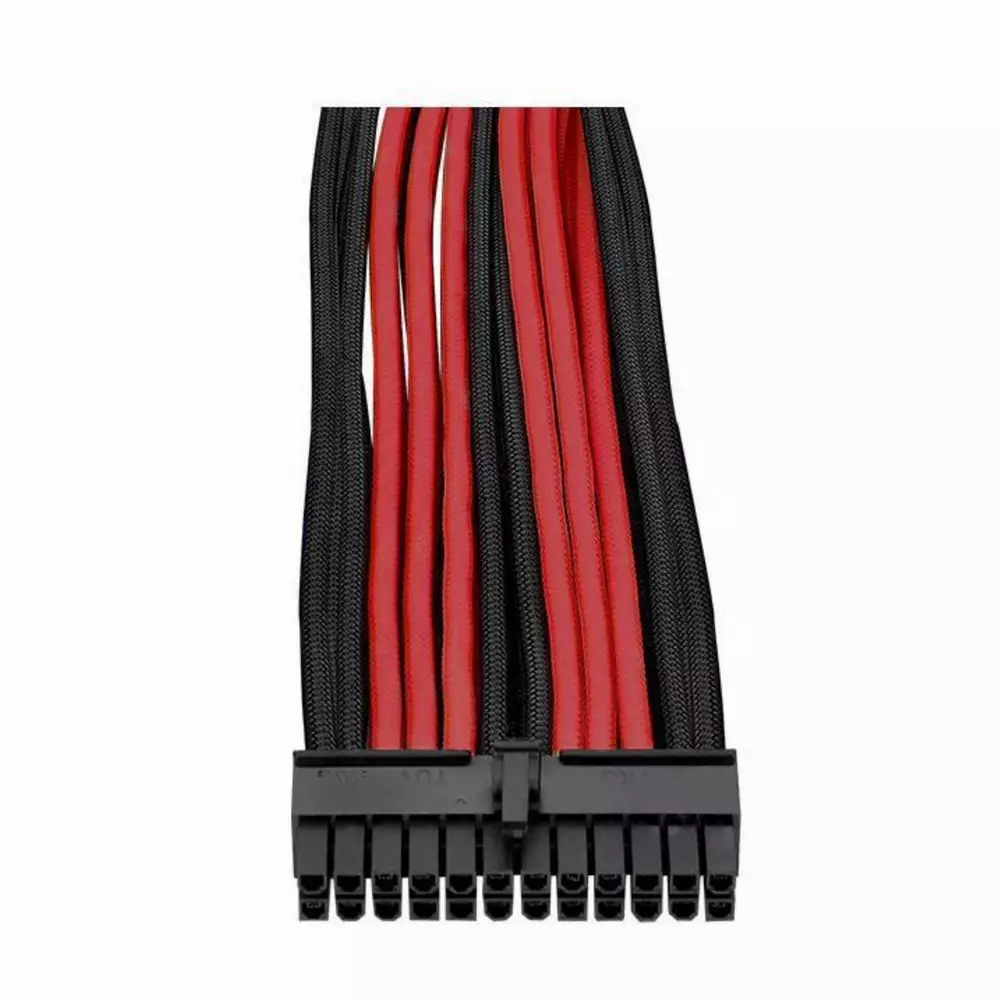 Комплект оплетени кабели Thermaltake TtMod Black/Red