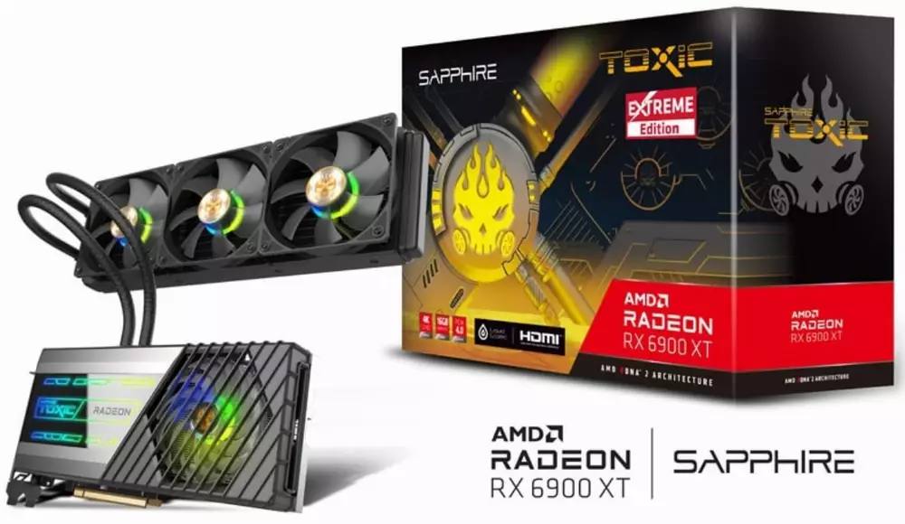 Видео карта Sapphire TOXIC AMD Radeon RX 6900 XT Limited Edition - 11308-06-20G